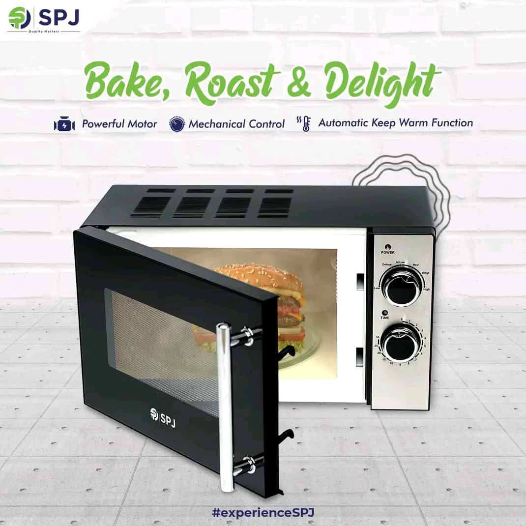 Four Micro-Ondes SPJ - Bake, Roast & Delight en Un Seul Appareil